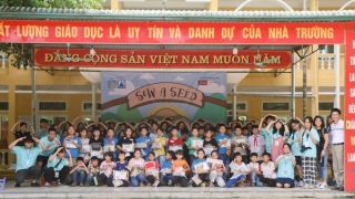 Sow A Seed 2023: Buổi học tiếng Anh “0 đồng” cho các trẻ em nghèo vùng sâu, vùng xa tỉnh Hòa Bình