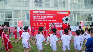 TPHCM: 400 em nhỏ tham gia “Ngày hội thể thao cộng đồng - Sport Day 2023”