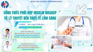 Bệnh viện Đa khoa tỉnh Bình Dương tổ chức chương trình khoa học về phác đồ điều trị đái tháo đường