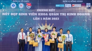 Chung kết cuộc thi 'Nét đẹp sinh viên' Khoa Quản trị Kinh doanh Trường Đại học Công Thương TPHCM lần 1 năm 2023