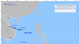 Tin cuối cùng về áp thấp nhiệt đới