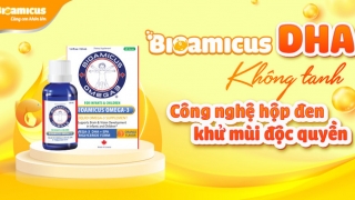 Bioamicus DHA không tanh - Công nghệ hộp đen khử mùi độc quyền