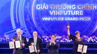 Chủ nhân Giải thưởng Chính VinFuture tiếp tục được trao giải Nobel