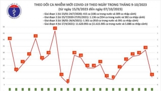 Tối 7/10: Ghi nhận 11 ca mắc COVID-19 mới, có 5 bệnh nhân khỏi bệnh