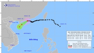 Tình hình cơn bão KOINU tính đến 7h sáng ngày 9/10