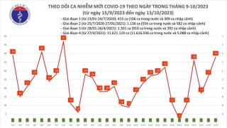 Tối 13/10: Ghi nhận 38 ca mắc COVID-19 mới, có 5 bệnh nhân khỏi bệnh