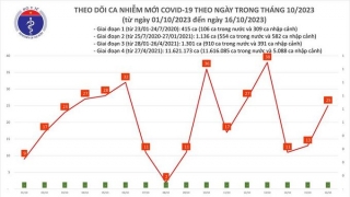 Tối 16/10: Ghi nhận 25 ca mắc COVID-19 mới