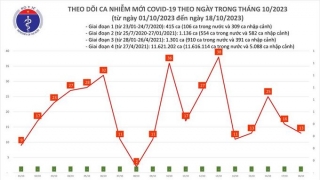 Tối 18/10: Ghi nhận 13 ca mắc COVID-19 mới, có 16 bệnh nhân khỏi bệnh