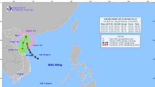 Tin bão khẩn cấp - cơn bão số 5