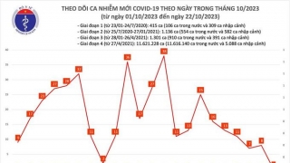 Tối 22/10: Không ghi nhận ca mắc mới COVID-19