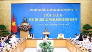 Hội nghị tổng kết công tác phòng, chống dịch COVID-19 của Ban Chỉ đạo Quốc gia trực tuyến với các địa phương