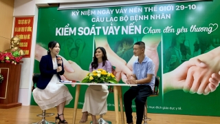 “Kiên trì và lắng nghe cơ thể để ‘sống vui’ cùng vảy nến”