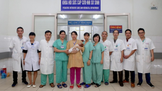Thừa Thiên - Huế: Lọc máu liên tục cứu sống liên tiếp hai trẻ sơ sinh mắc bệnh nguy kịch