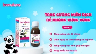 Cảnh báo Thực phẩm bảo vệ sức khỏe Immukans vi phạm quy định pháp luật về quảng cáo