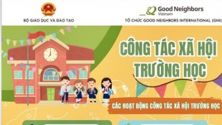 Bộ Giáo dục và Đào tạo xây dựng áp phích truyền thông về công tác xã hội và tư vấn tâm lý trường học