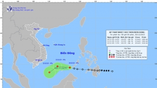 Tin áp thấp nhiệt đới trên Biển Đông