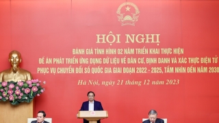 Thủ tướng Phạm Minh Chính chủ trì Hội nghị trực tuyến toàn quốc đánh giá tình hình 2 năm triển khai thực hiện Đề án 06