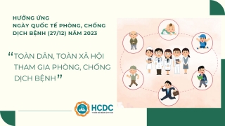 Ngày Quốc tế phòng, chống dịch bệnh 27/12: Toàn dân, toàn xã hội tham gia phòng, chống dịch bệnh