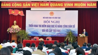 Hội nghị tập huấn triển khai thí điểm giáo dục kỹ năng công dân số theo Chương trình giáo dục phổ thông 2018 cấp tiểu học