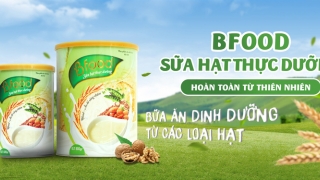 Sữa hạt Thực dưỡng BFOOD - Thức ăn dinh dưỡng từ các loại hạt