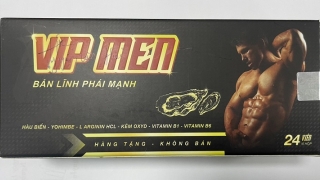 Thu hồi thực phẩm bảo vệ sức khỏe VIP MEN do không đảm bảo chất lượng của Công ty Cổ phần Dược phẩm Capital