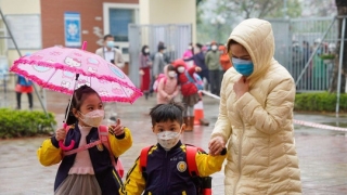 Phú Thọ: Học sinh mầm non và tiểu học được nghỉ học khi nhiệt độ xuống dưới 10 độ C