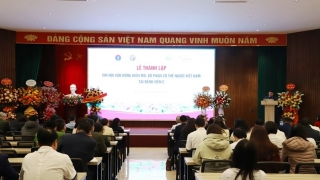 Lễ thành lập Chi hội Vận động hiến mô và bộ phận cơ thể người Việt Nam tại Bệnh viện E