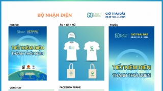 Cà Mau phối hợp tổ chức các hoạt động hưởng ứng Chiến dịch Giờ Trái đất năm 2024