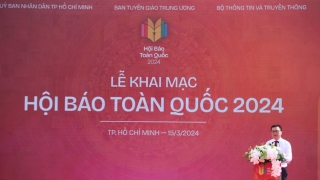 Khai mạc Hội Báo toàn quốc năm 2024 tại TP. Hồ Chí Minh