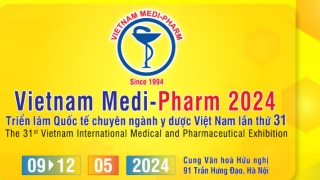Sắp diễn ra triển lãm Quốc tế chuyên ngành Y dược Việt Nam lần thứ 31