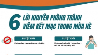 6 lời khuyên phòng tránh viêm kết mạc trong mùa hè