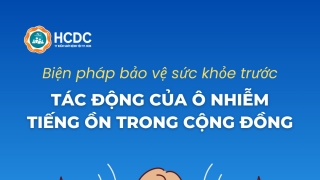 Biện pháp bảo vệ sức khỏe trước tác động của ô nhiễm tiếng ồn trong cộng đồng