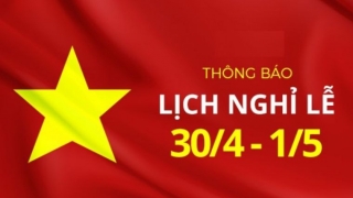 Thủ tướng phê duyệt đề xuất người lao động nghỉ 5 ngày dịp lễ 30/4 - 1/5