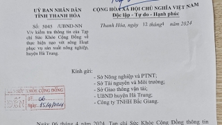 Thanh Hóa: Dự án nạo vét sông Hoạt, trách nhiệm giám sát của UBND huyện Hà Trung