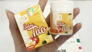 Cảnh báo sản phẩm Detox Táo hỗ trợ giảm cân có chứa chất cấm Sibutramin