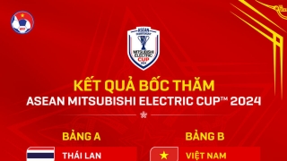 Đội tuyển Việt Nam đã xác định được các đối thủ ở vòng bảng AFF Cup 2024