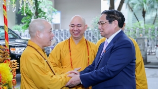 Thủ tướng Chính phủ Phạm Minh Chính dự Đại lễ Phật đản Phật lịch 2568 - Dương lịch 2024
