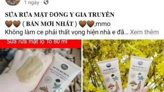 Tiền Giang phát hiện và xử phạt 1 tài khoản bán mỹ phẩm qua mạng xã hội