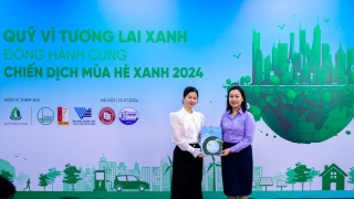 Quỹ Vì tương lai xanh đồng hành cùng chiến dịch Mùa hè xanh năm 2024