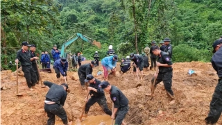 Bộ Công an chỉ đạo khẩn trương tìm kiếm các nạn nhân trong vụ sạt lở đất tại Hà Giang