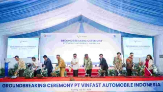 VinFast chính thức động thổ Nhà máy Lắp ráp Xe điện tạị Indonesia