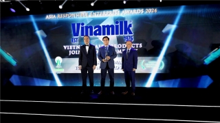 Vinamilk - Doanh nghiệp sữa duy nhất của Châu Á được vinh danh tại giải thưởng 'Green Leadership'