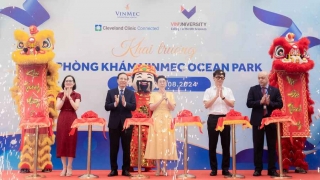 Vinmec khai trương Phòng khám Đa khoa Quốc tế tại Vinhomes Ocean Park