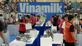 Vinamilk truyền cảm hứng về phát triển bền vững qua cuộc thi Robot lớn nhất năm dành cho học sinh cả nước