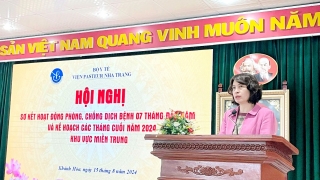 Hội nghị Sơ kết hoạt động phòng, chống dịch bệnh 7 tháng năm 2024 và triển khai các nhiệm vụ, kế hoạch những tháng cuối năm khu vực miền Trung