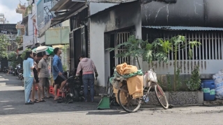 TP. Hồ Chí Minh: Xảy ra vụ cháy nhà dân, 4 người may mắn thoát nạn