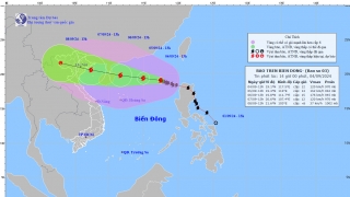 Cập nhật tình hình cơn bão số 3 (bão YAGI) tính đến 13h chiều hôm nay ngày 4/9