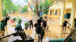 Lào Cai: Khắc phục hậu quả của cơn bão số 3 và mưa lũ sau bão đối với các cơ sở giáo dục