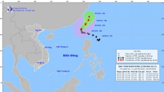 Tin bão trên Biển Đông - Cơn bão số 5 (Krathon)