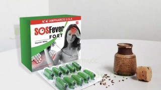 Hà Nội đình chỉ lưu hành, thu hồi thuốc viên nang mềm SOS Fever® Fort vi phạm mức độ 3